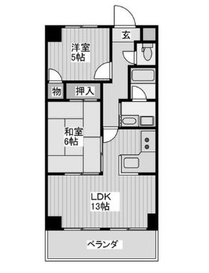 物件○○の間取り図