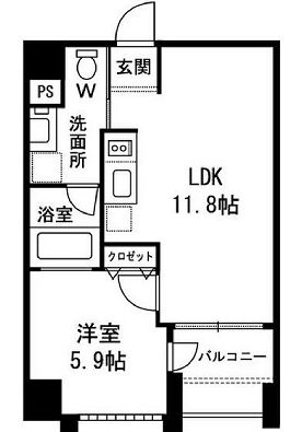 物件○○の間取り図