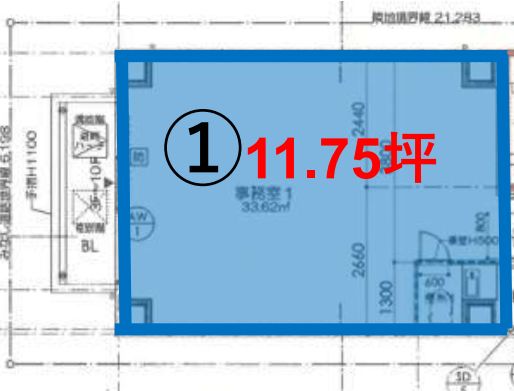 物件○○の間取り図