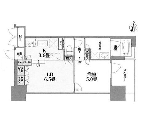 物件○○の間取り図