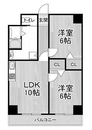 物件○○の間取り図