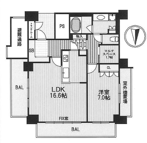 物件○○の間取り図