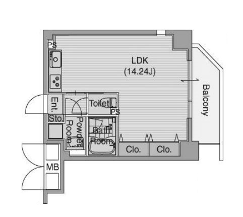 物件○○の間取り図