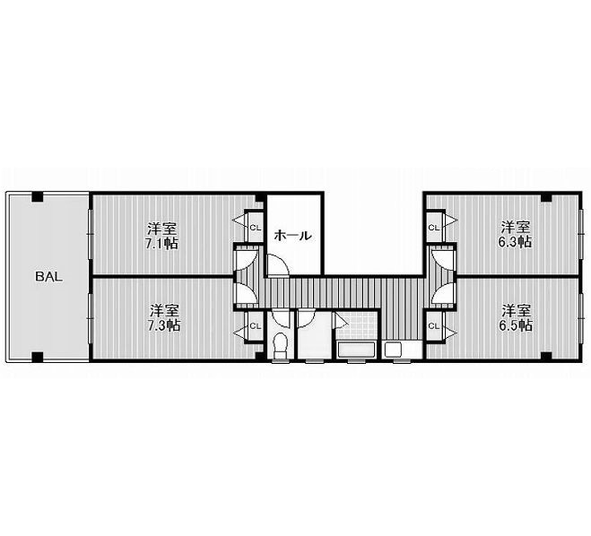 物件○○の間取り図