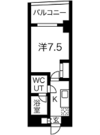 物件○○の間取り図