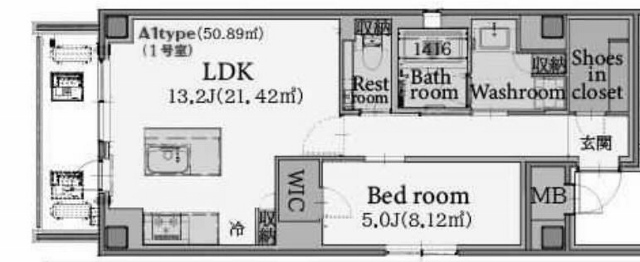 物件○○の間取り図