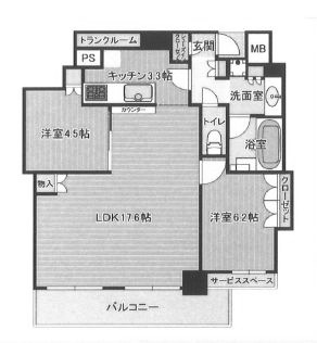 物件○○の間取り図