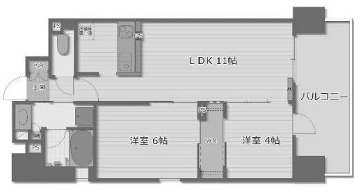 物件○○の間取り図