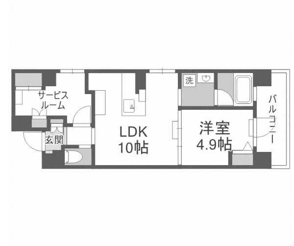 物件○○の間取り図