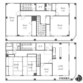 物件○○の間取り図