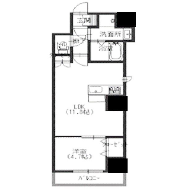 物件○○の間取り図