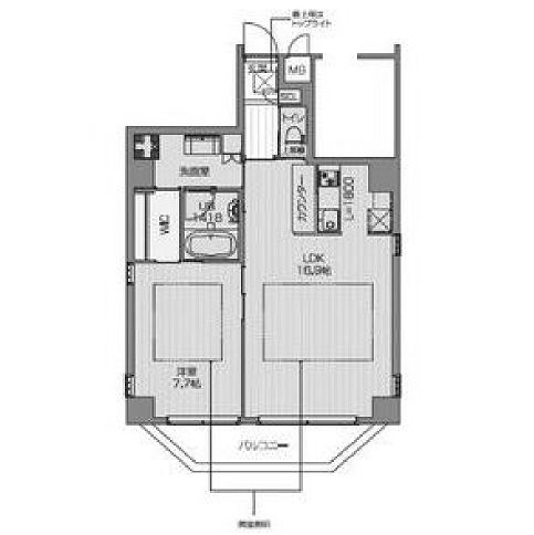 物件○○の間取り図