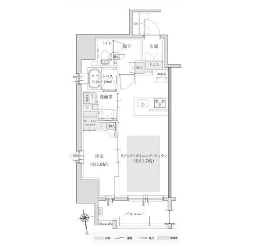 物件○○の間取り図