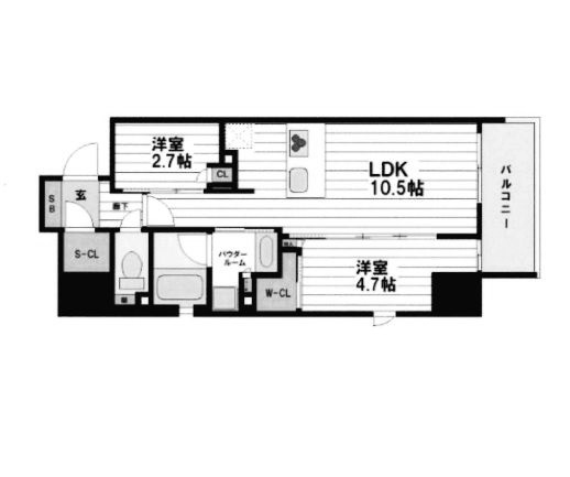 物件○○の間取り図