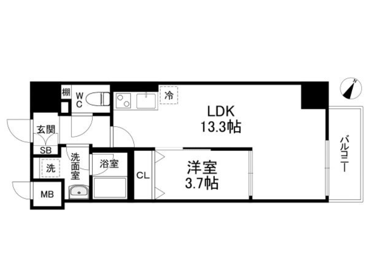 物件○○の間取り図