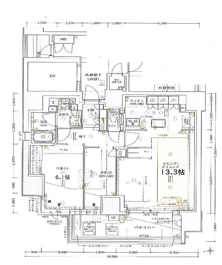 物件○○の間取り図