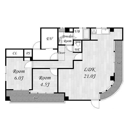 物件○○の間取り図