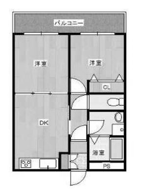 物件○○の間取り図