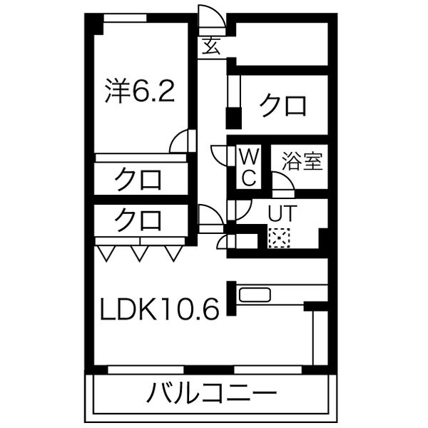 物件○○の間取り図