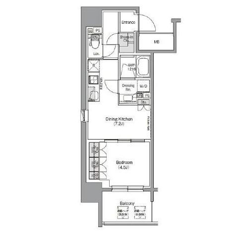 物件○○の間取り図