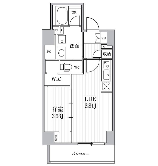 物件○○の間取り図