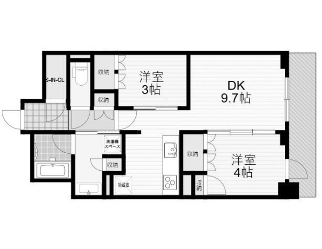 物件○○の間取り図