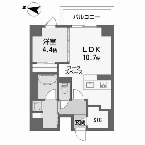 物件○○の間取り図