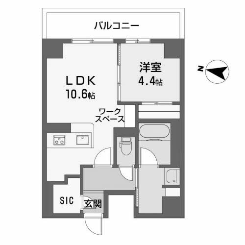 物件○○の間取り図