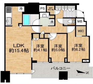 物件○○の間取り図