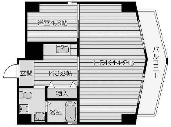 物件○○の間取り図