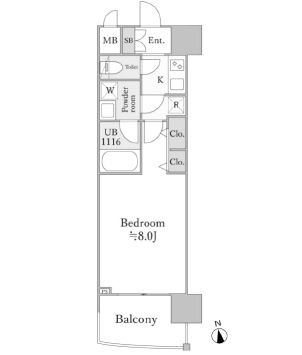 物件○○の間取り図