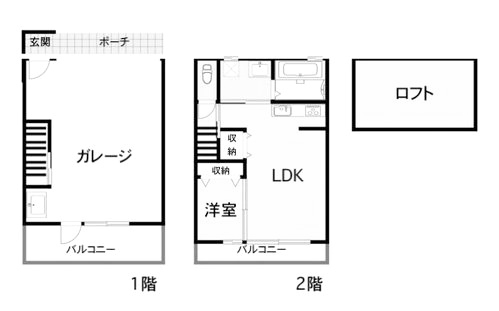 物件○○の間取り図