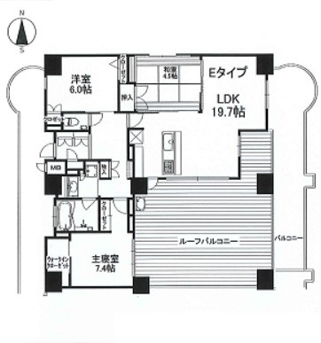 物件○○の間取り図