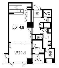 物件○○の間取り図