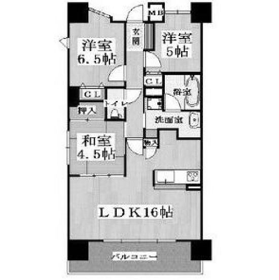 物件○○の間取り図