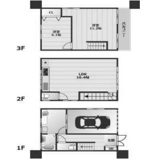 物件○○の間取り図