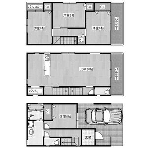 物件○○の間取り図