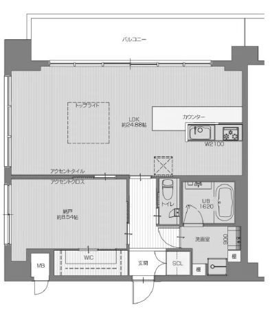 物件○○の間取り図