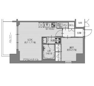 物件○○の間取り図