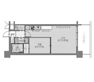 物件○○の間取り図