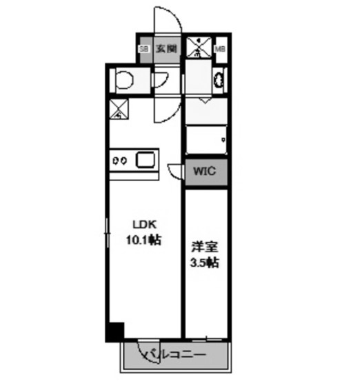 物件○○の間取り図