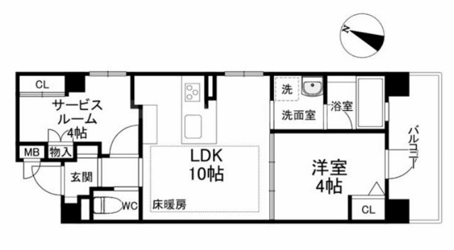 物件○○の間取り図