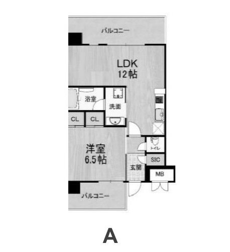 物件○○の間取り図