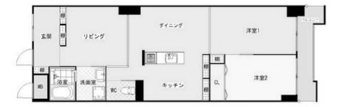 物件○○の間取り図