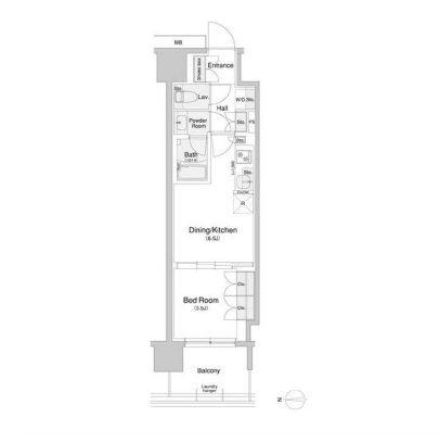 物件○○の間取り図