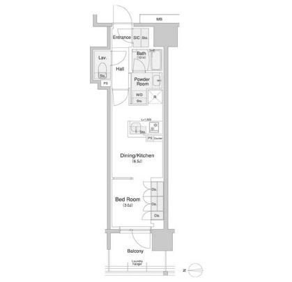 物件○○の間取り図