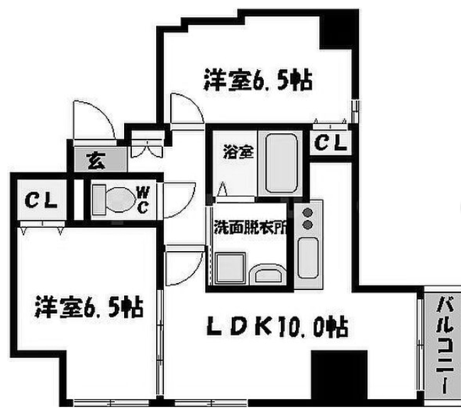 物件○○の間取り図