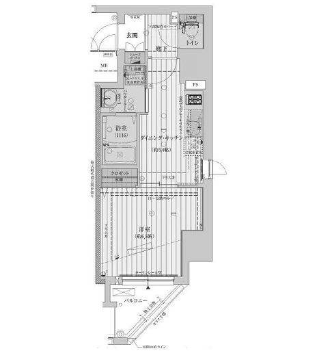 物件○○の間取り図