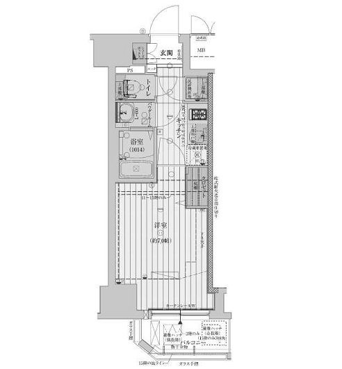 物件○○の間取り図