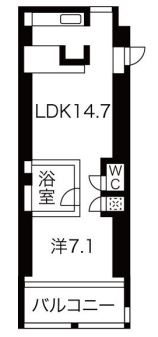 物件○○の間取り図